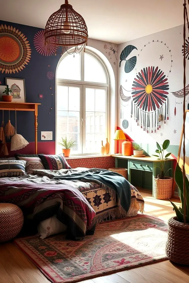 Artistic Accent Walls