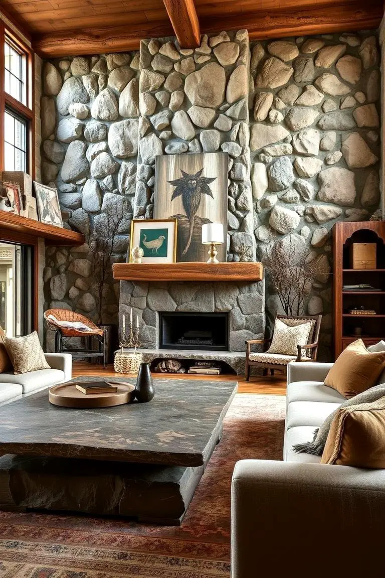 Rugged Stone Accents