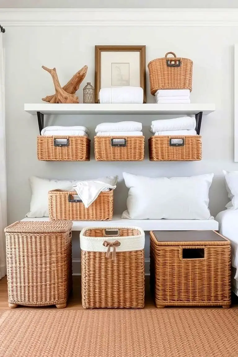 Woven Baskets for Storage