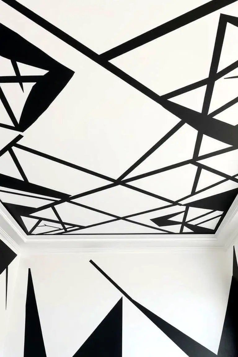 Bold Black Geometric Patterns