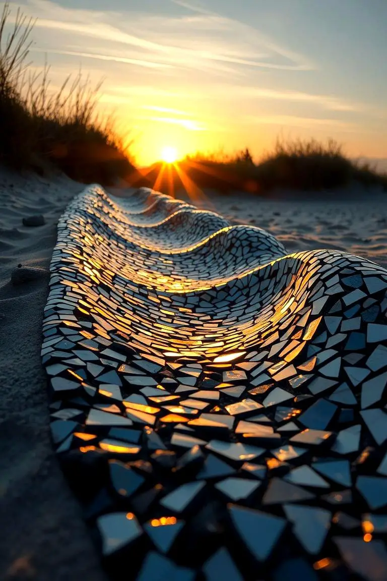 Artistic Mosaic Borders