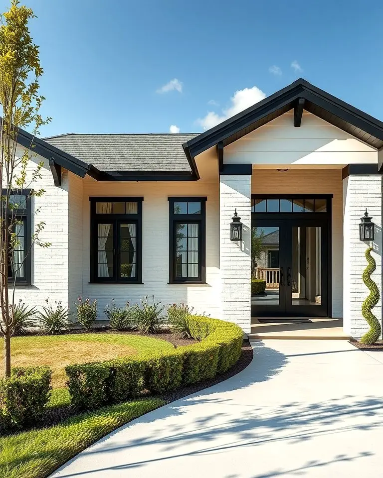 Black Trim Accents