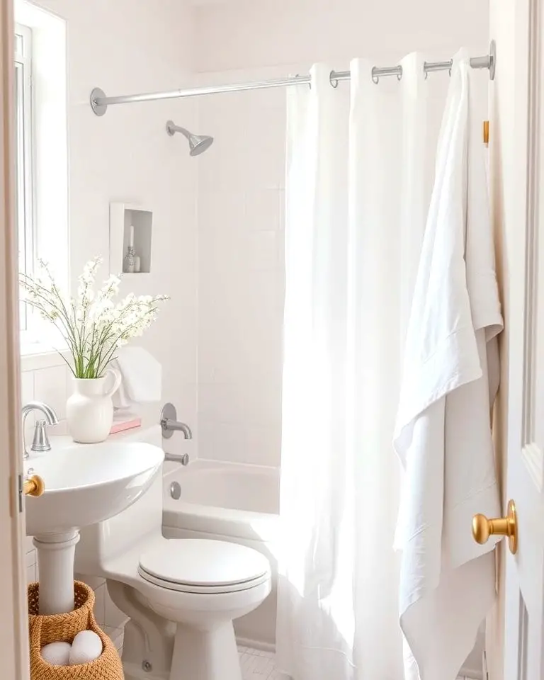 Brighten the Space with White Accents