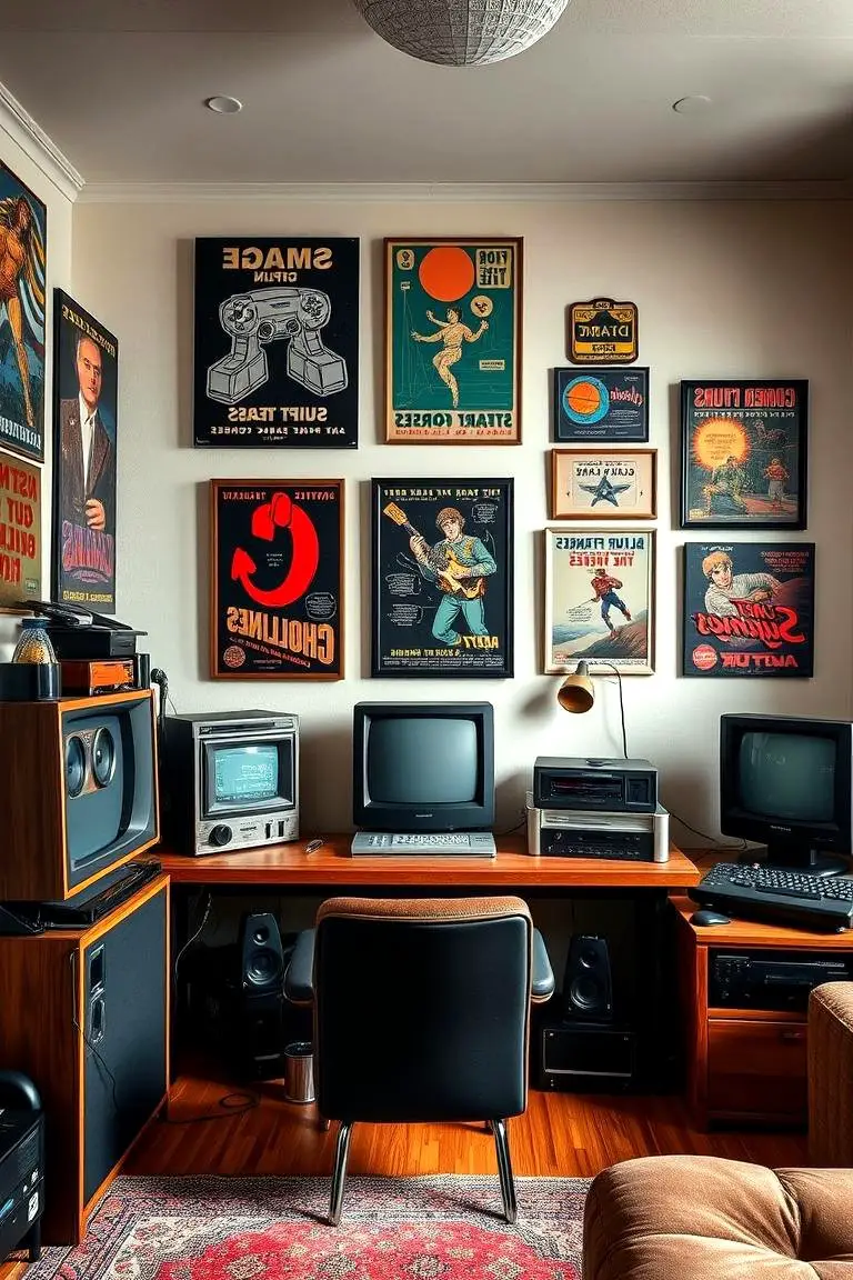 Gamer’s Den with Retro Vibes