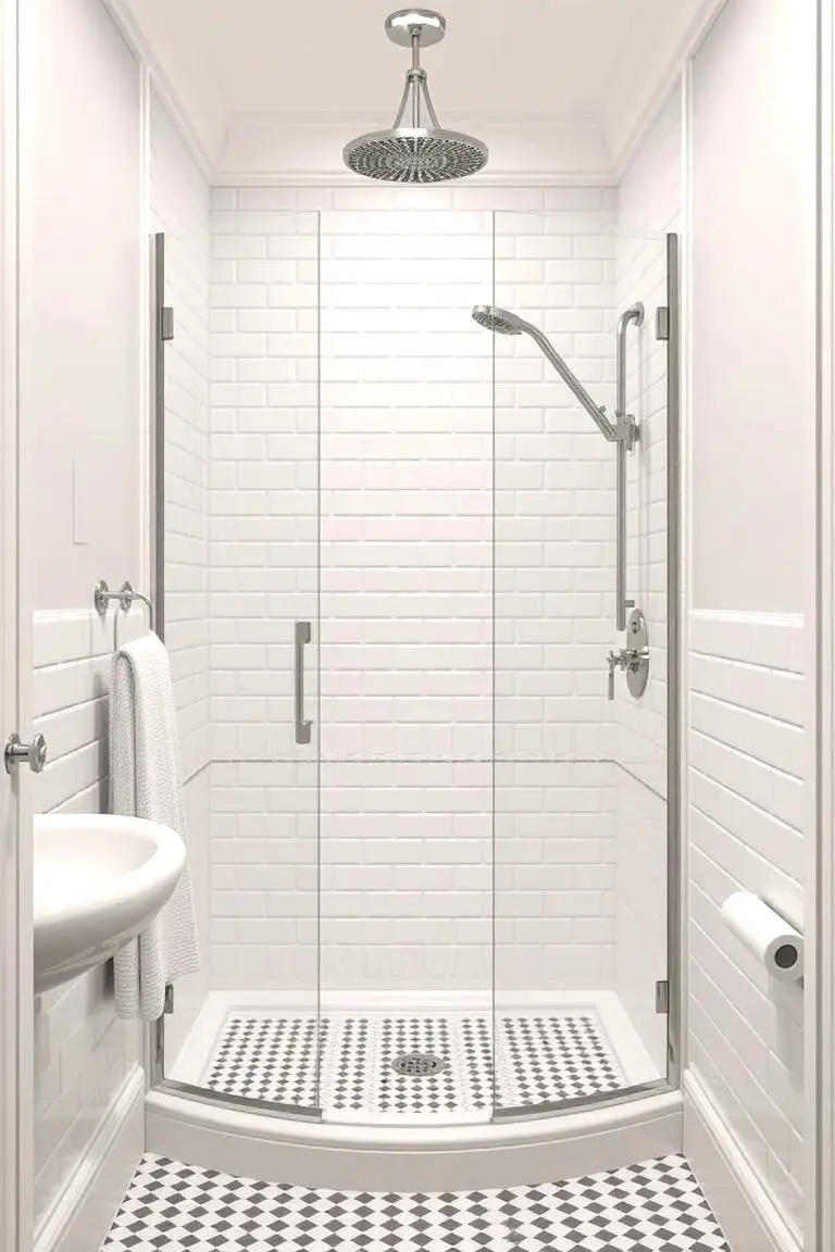 Timeless Traditional Shower