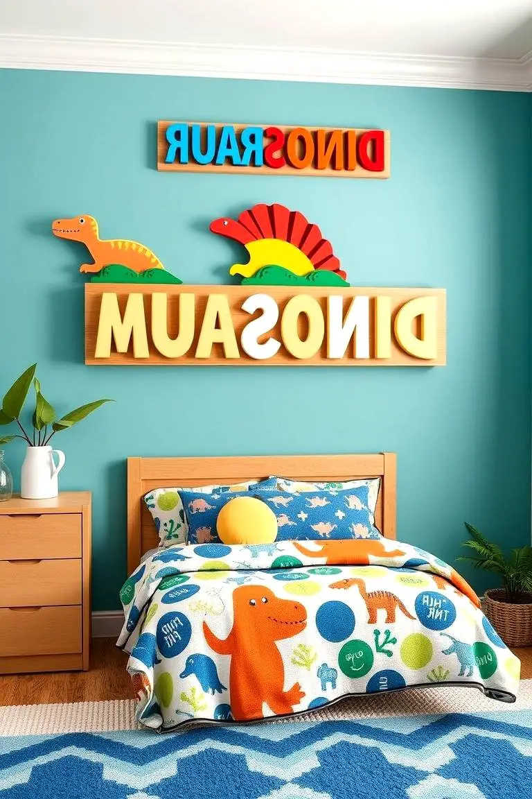 Custom Dino Name Signs