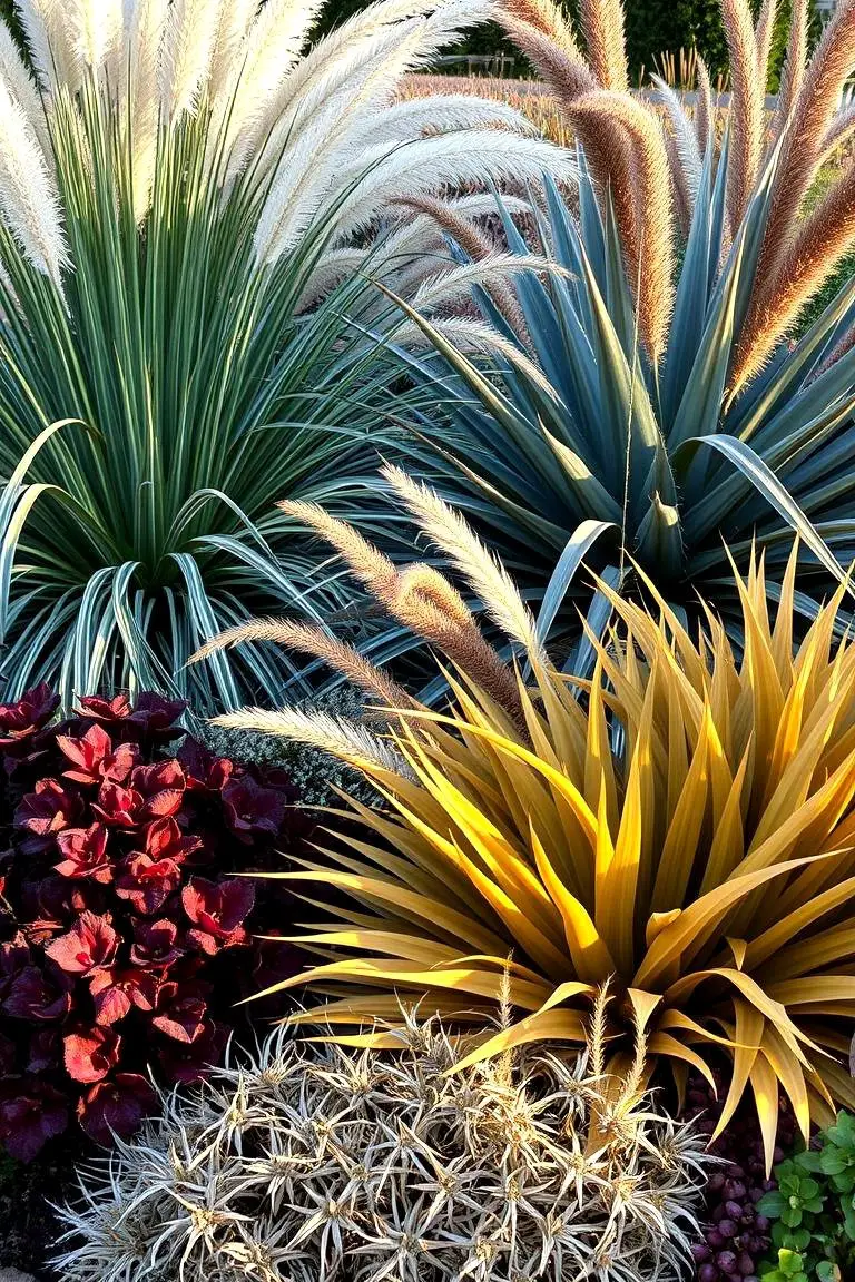 Textured Foliage and Bloom Fusion