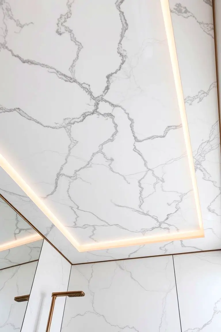 Marble Accent Ceiling