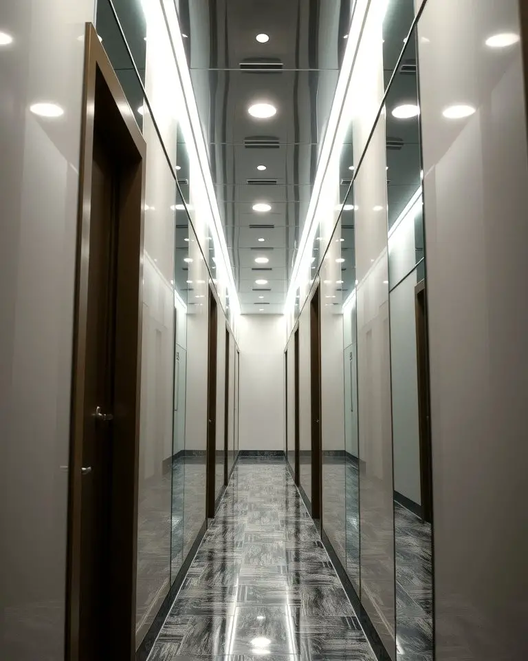 Frameless Mirror Panels