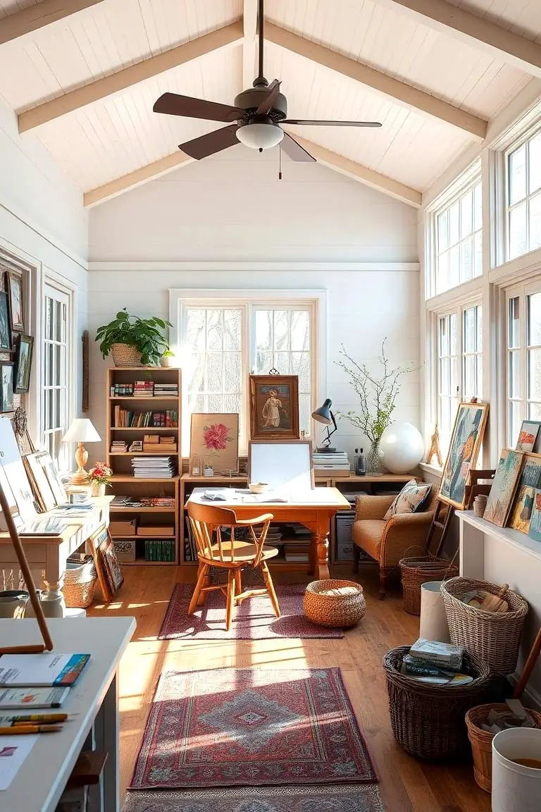 Sunlit Art Studio