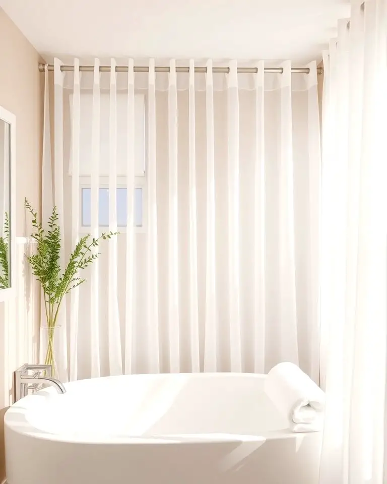 Sheer Curtains for Soft Elegance