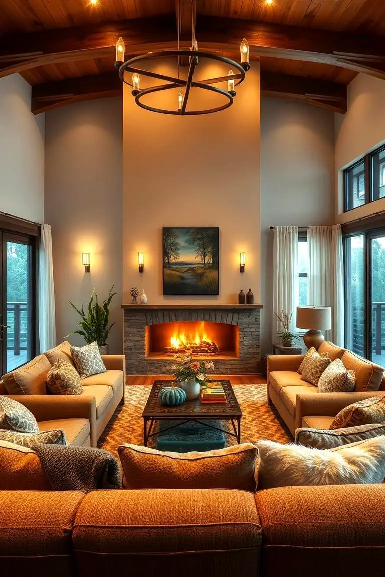 Warm Family Gathering Space
