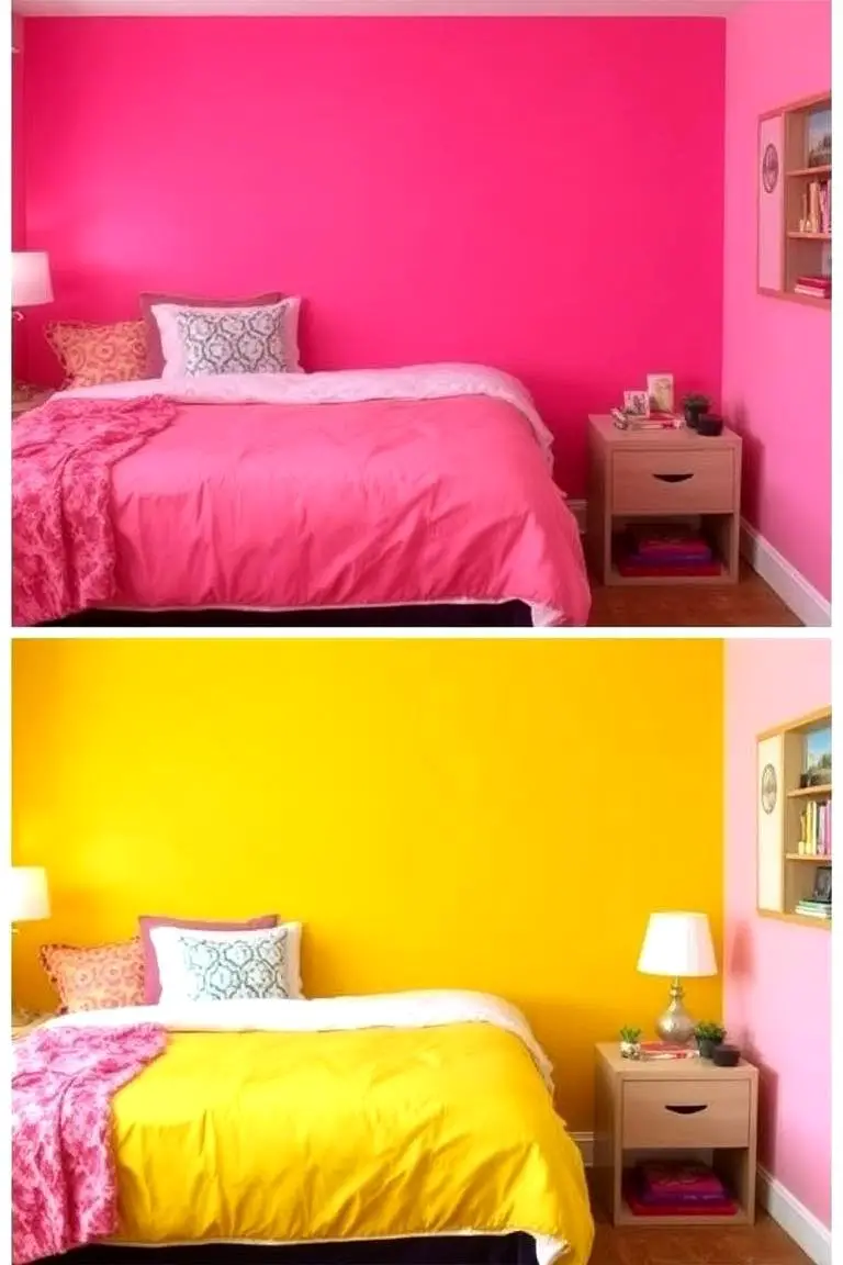 Vibrant Accent Wall Ideas