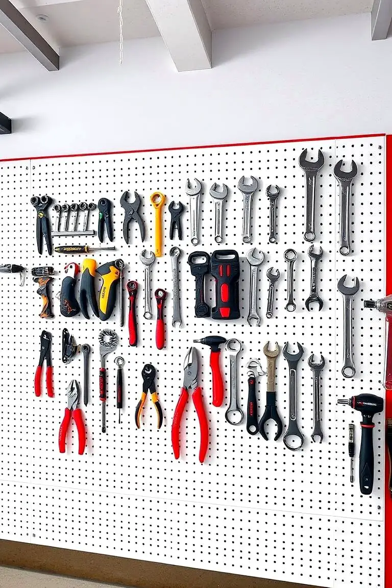 Pegboard Organizers for Tool Mastery