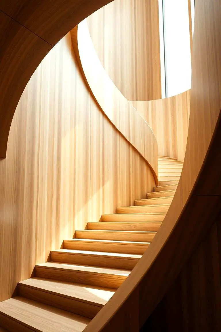 Curved Staircase