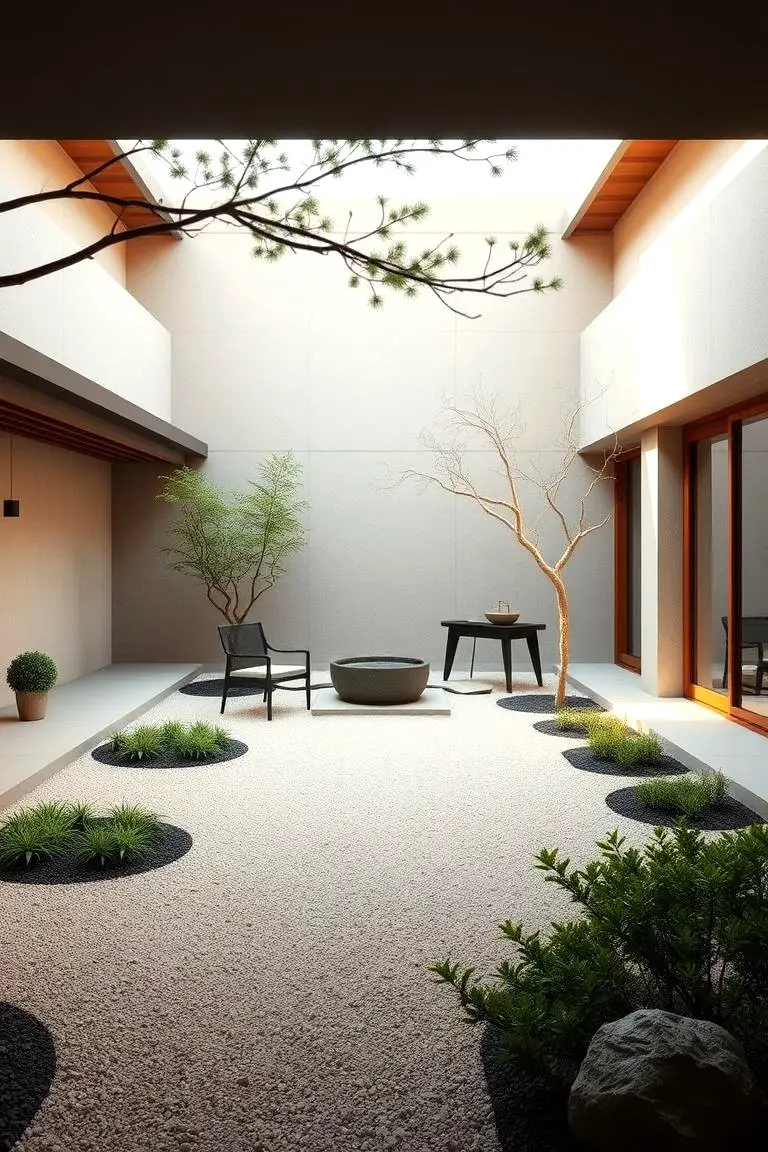 Meditative Courtyard Design