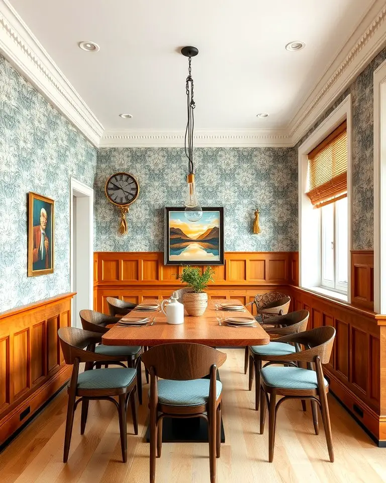 Half-and-Half Paneling