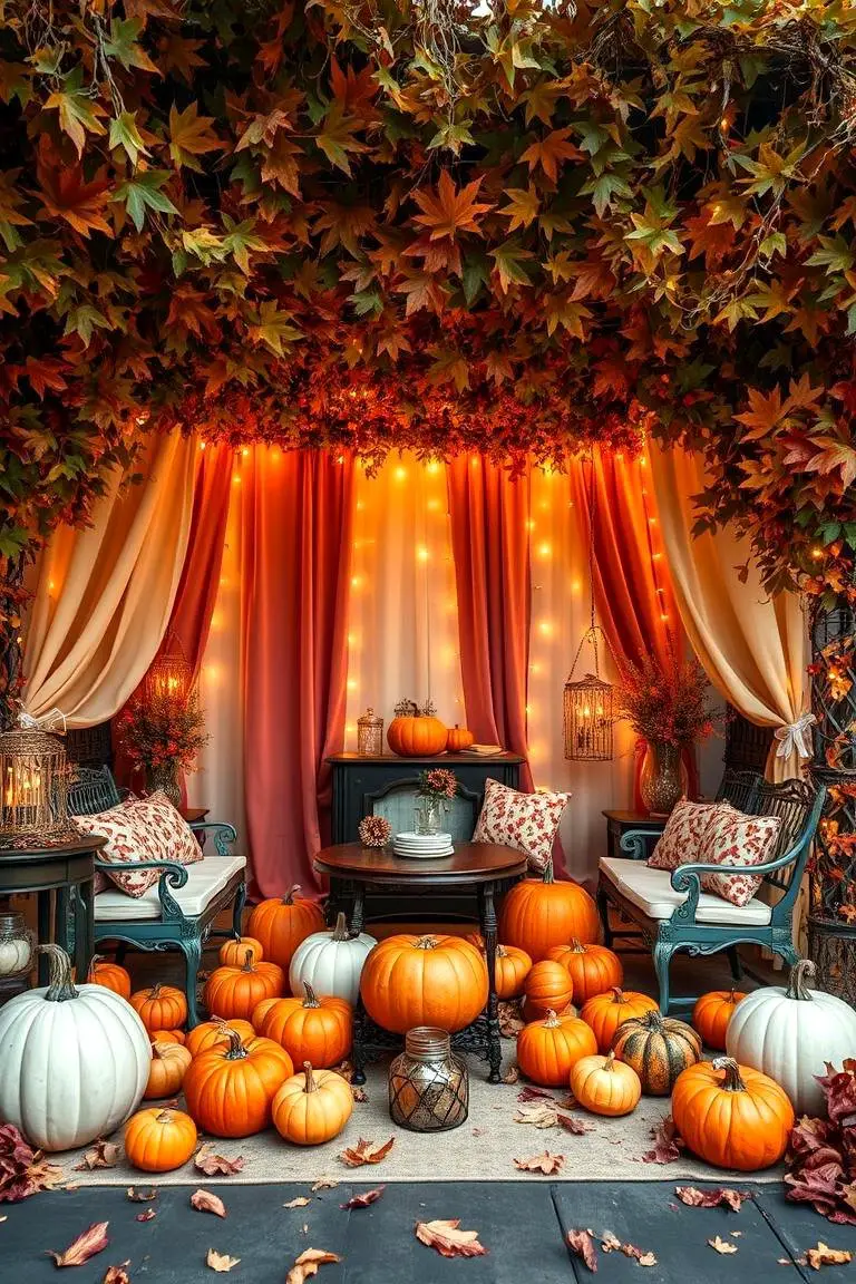 Autumn-Themed Backdrops