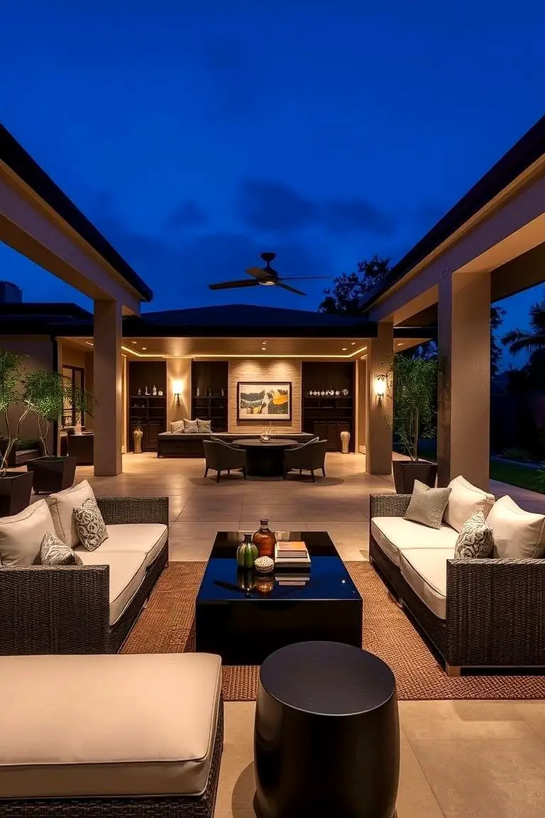 Luxury Outdoor Lounge