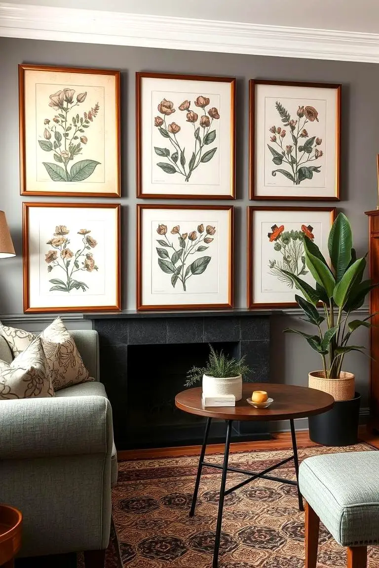 Retro Botanical Prints