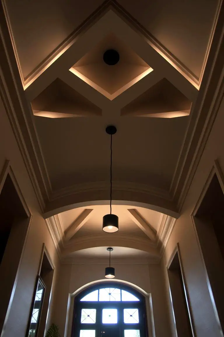 Geometric Shape Crown Molding