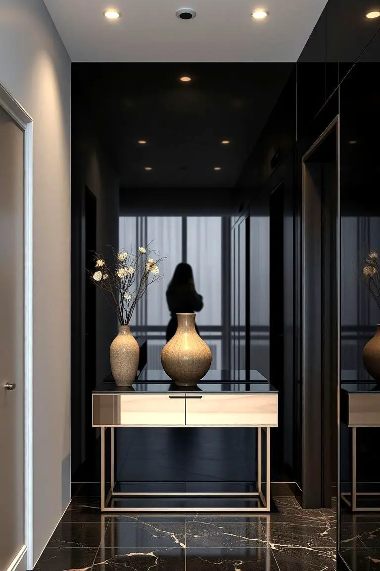 Glamorous Black Mirror Finish