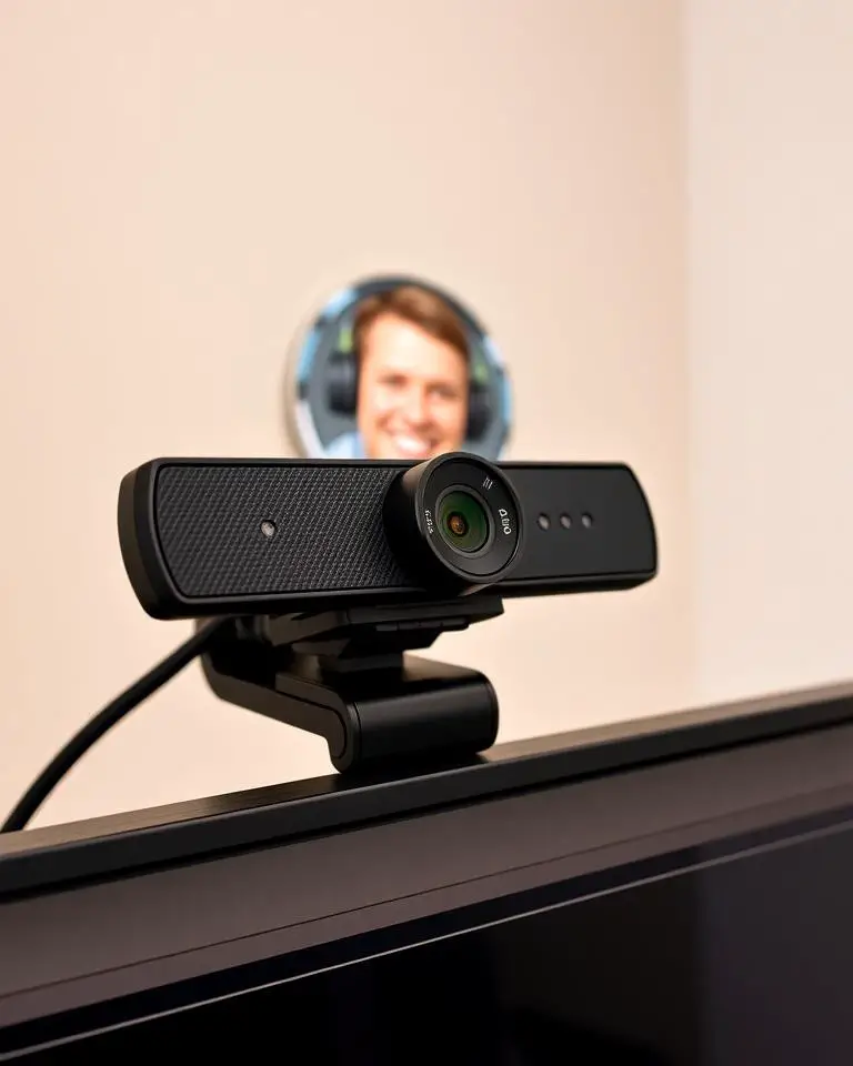 Webcam with High Resolution
