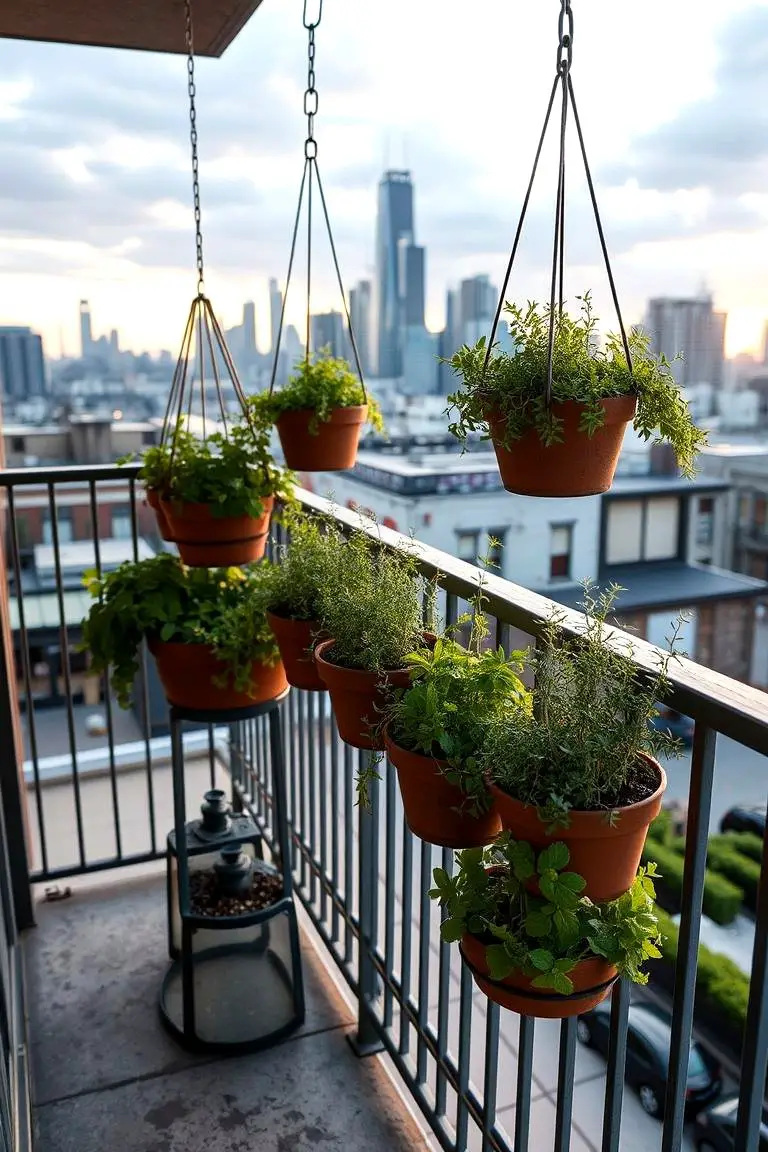 Balcony Herb Retreat