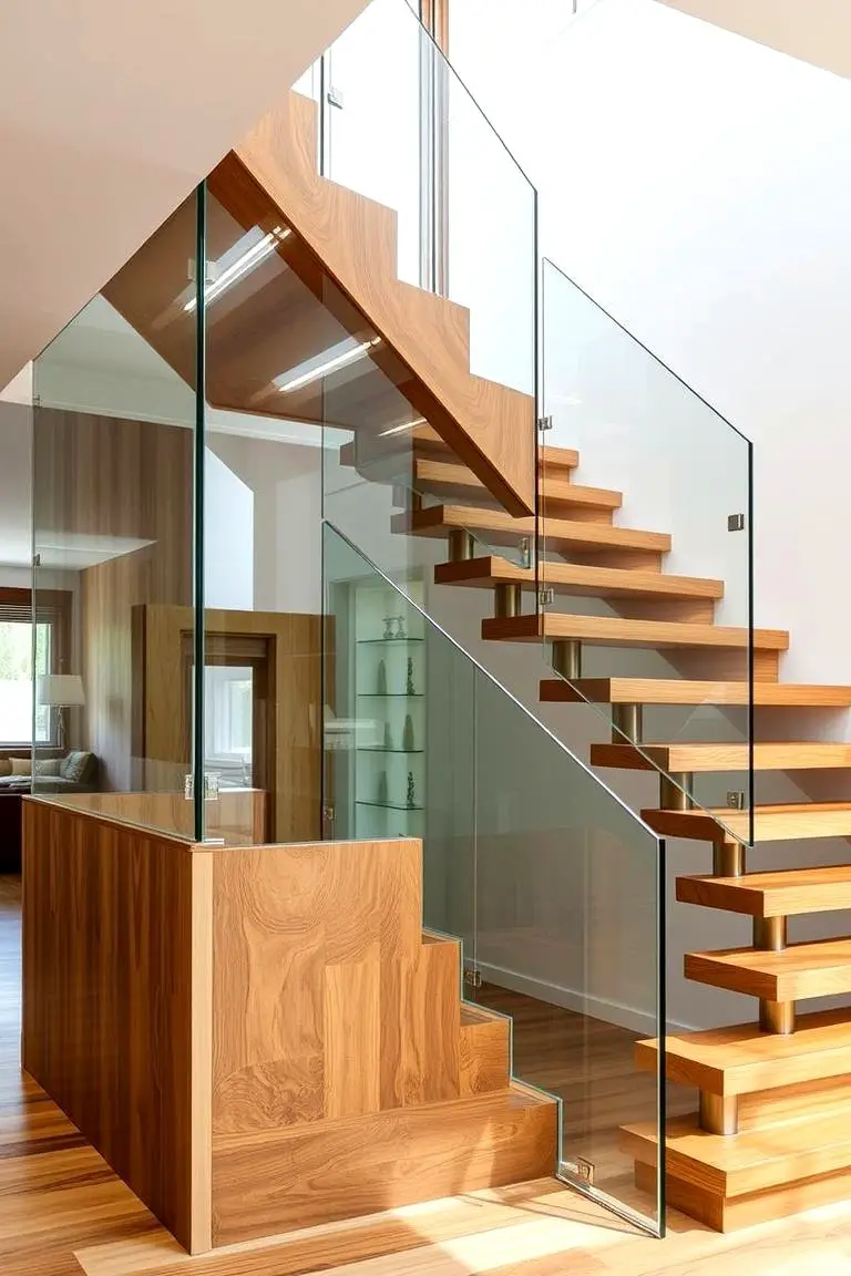 Glass and Wood Fusion