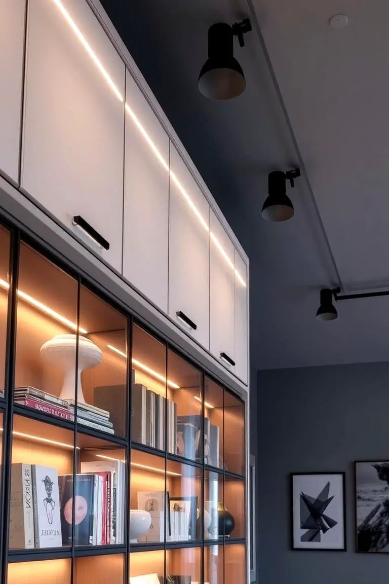 Integrated LED Lighting Cabinets