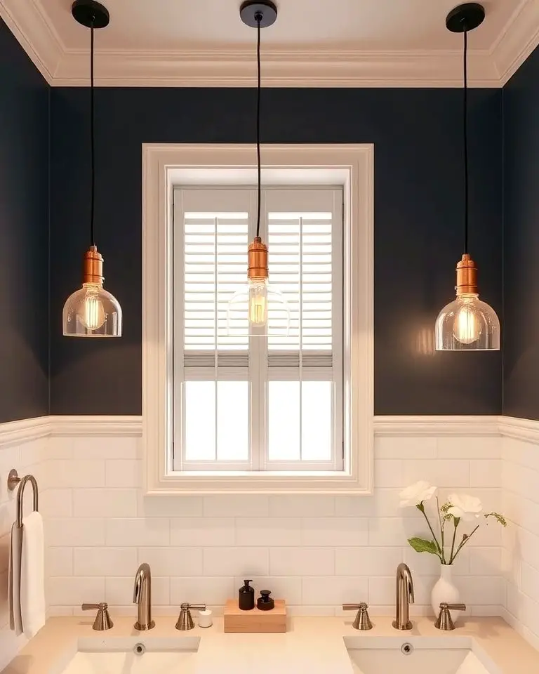Pendant Lights for Vertical Interest