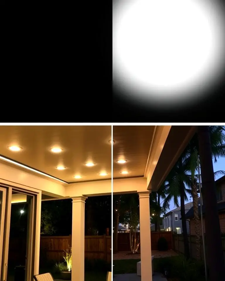 Dimmable Soffit Lights for Versatility