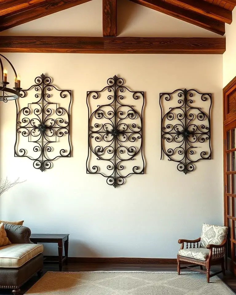 Wrought Iron Wall Grilles