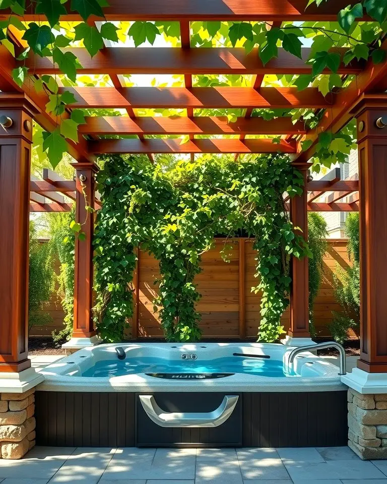 Pergola with Vines
