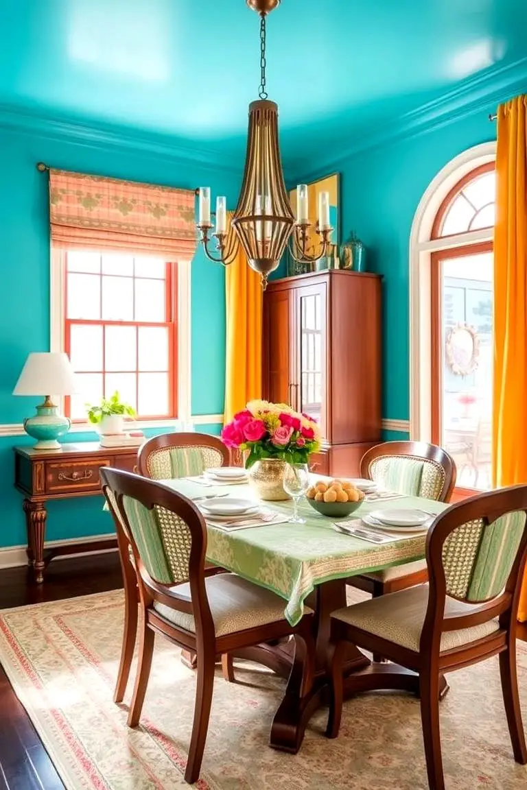 Vibrant Turquoise Energy