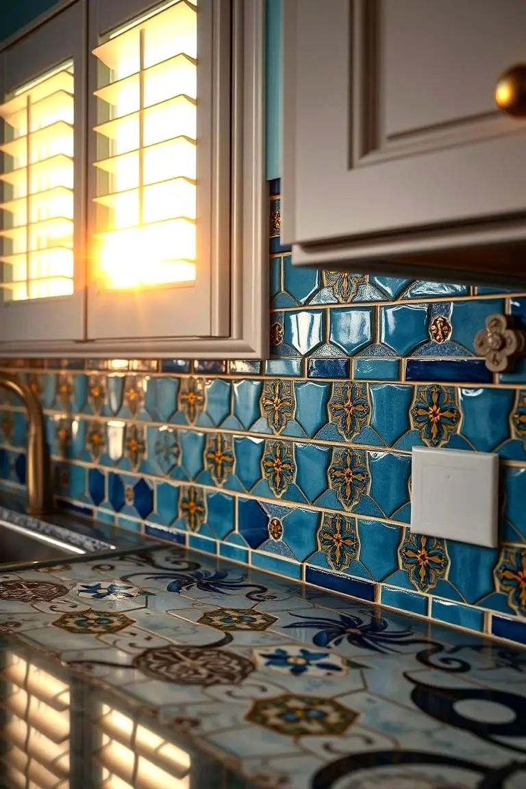 Artistic Backsplash Displays