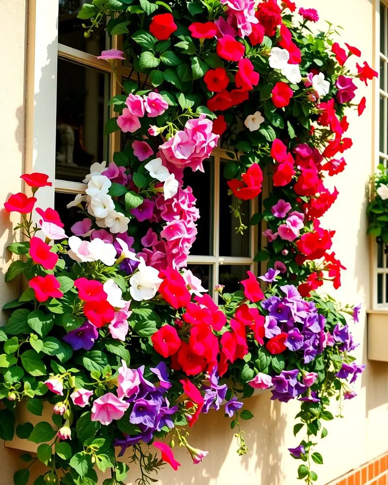 Cascading Flower Displays