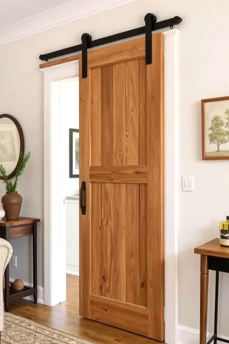 Sliding Barn Door Decor