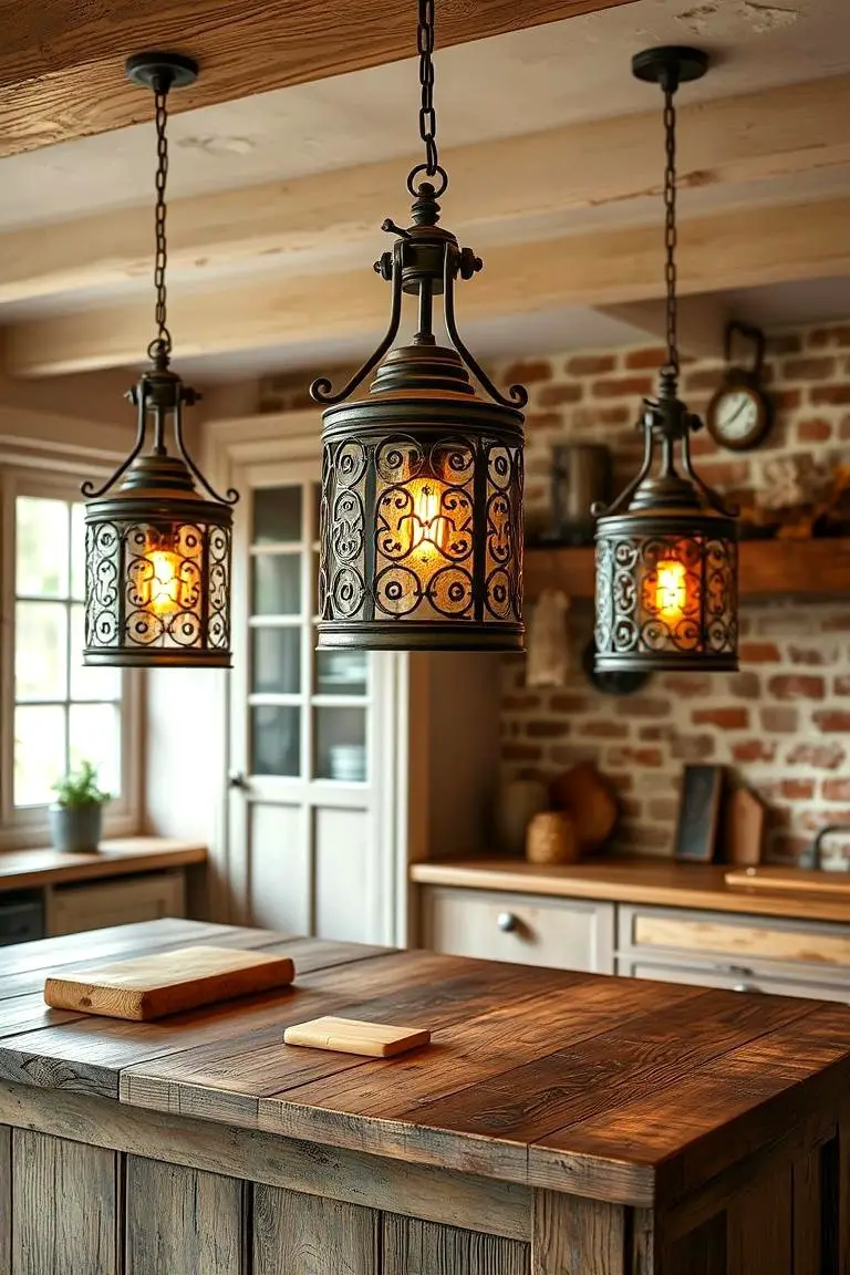Antique Lighting Accents