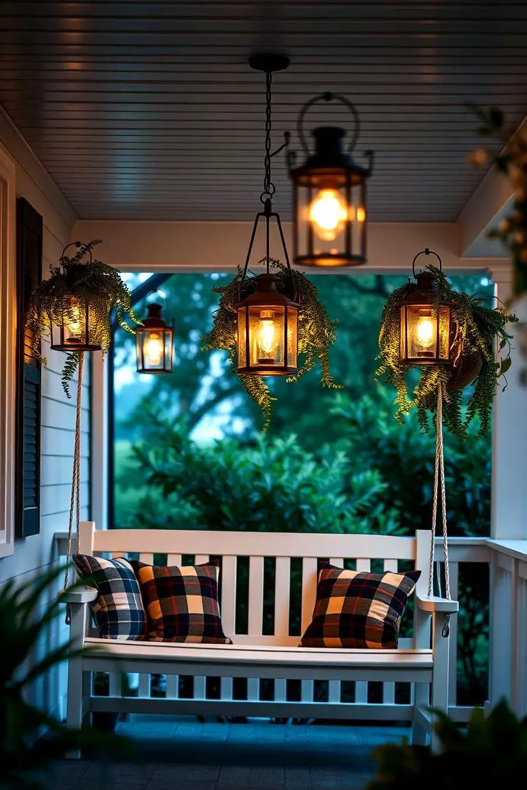 Classic Porch Swing Illumination