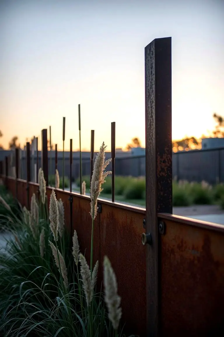 Metallic Garden Barriers