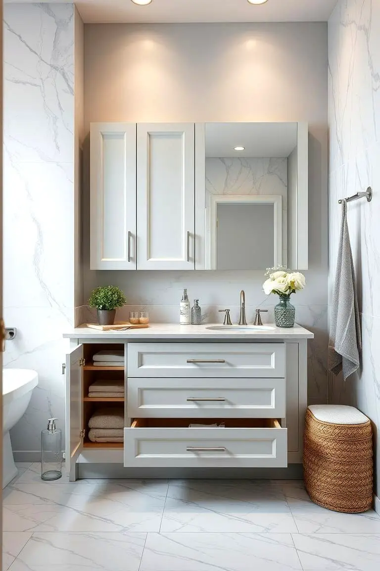 Innovative Bathroom Vanity Cabinets