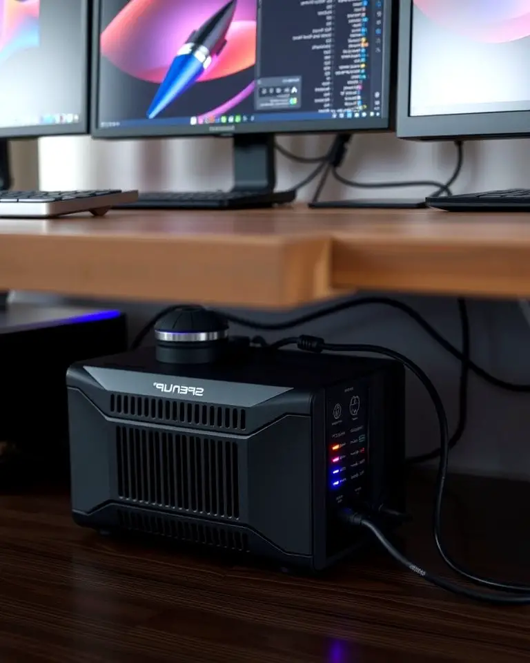 Backup Power Supply for Uninterrupted Streaming