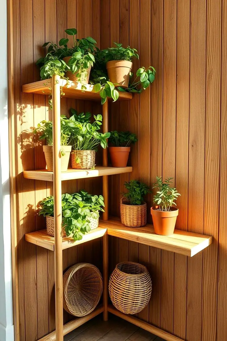 Eco-Friendly Bamboo Shelf