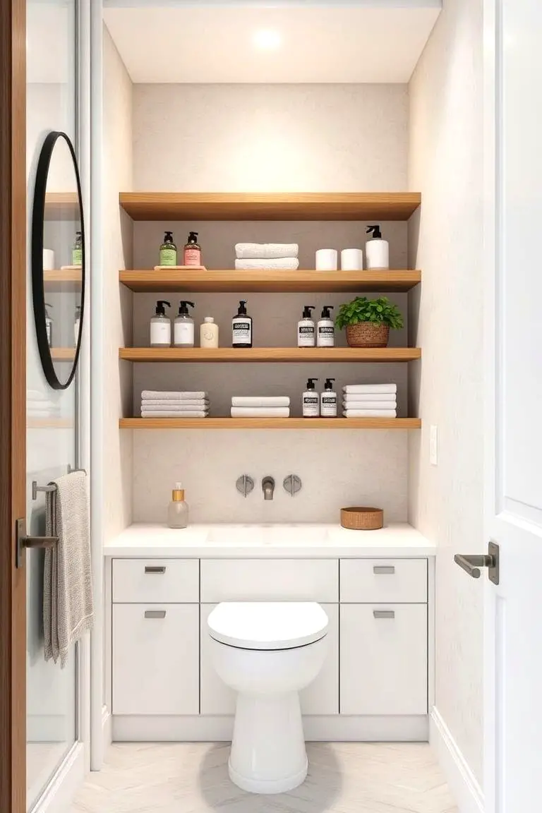 Tiered Shelving Unit