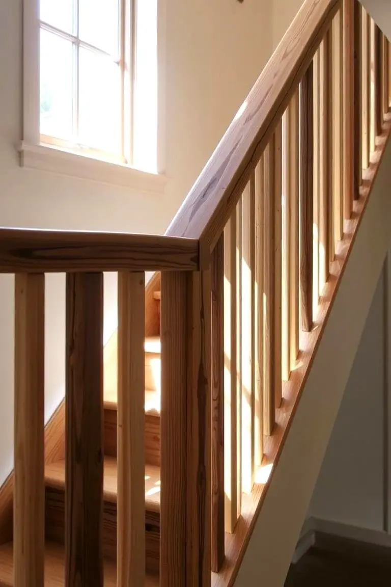 Eco-Friendly Recycled Wood Railing