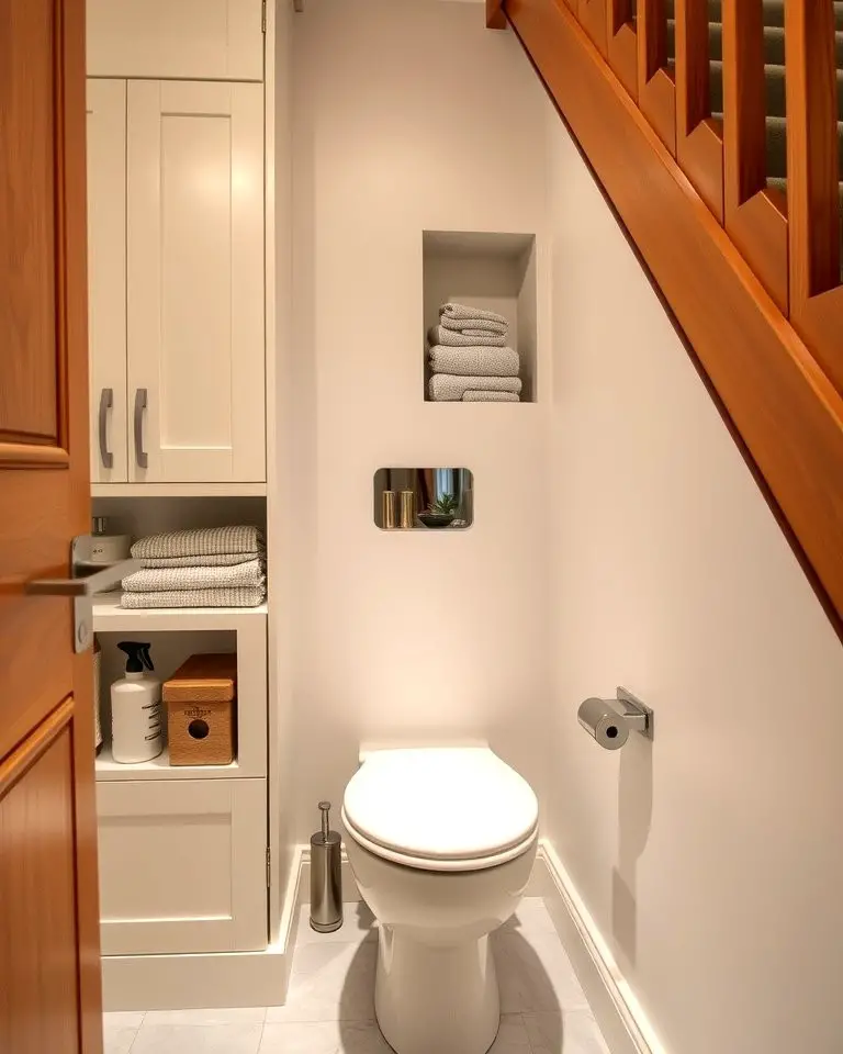 Under-Stairs Storage Integration