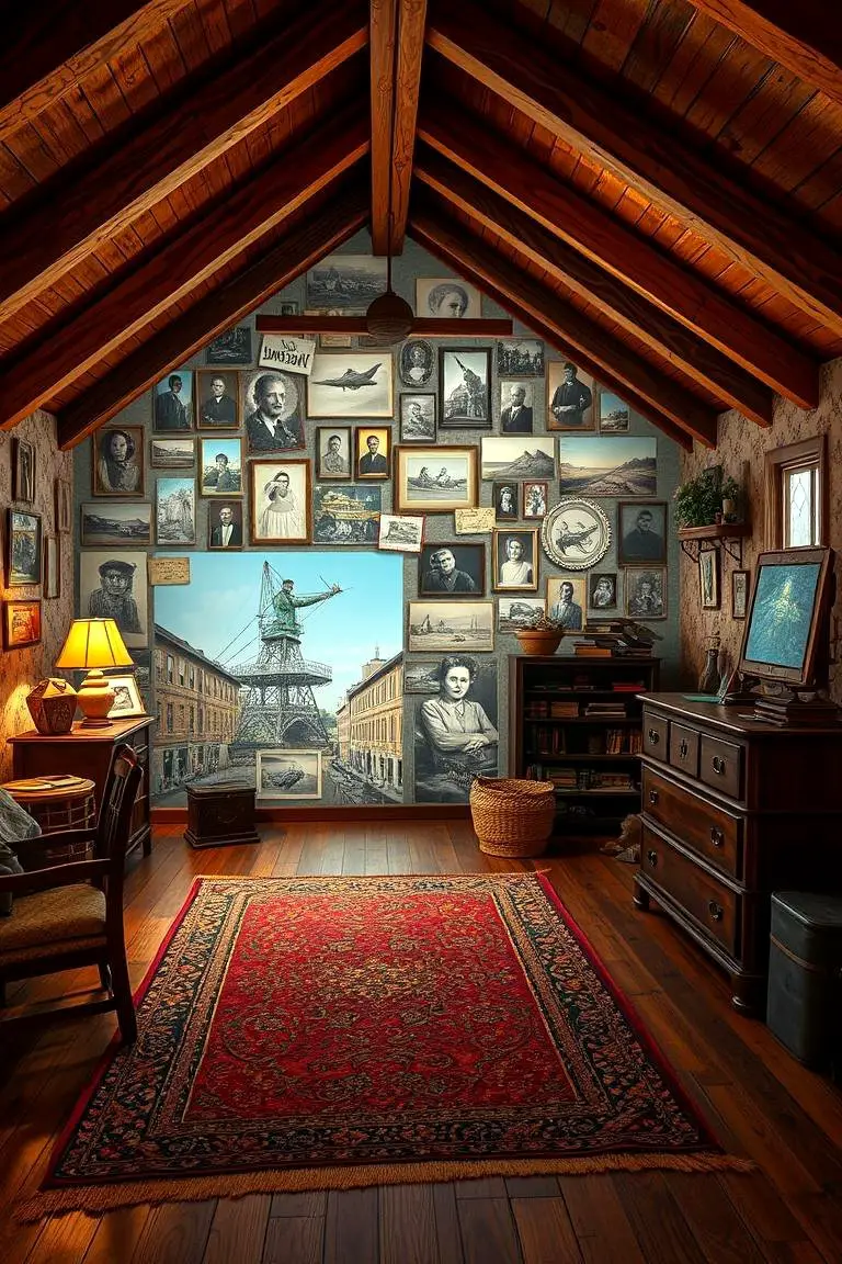 Attic Memory Lane Mural