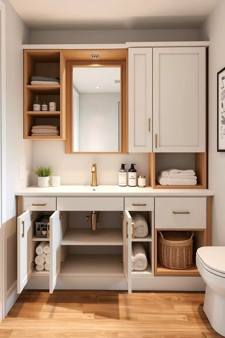 Customizable Storage Vanity