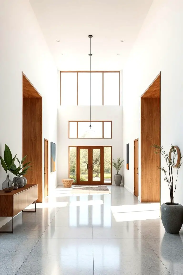 Open Plan Entrances